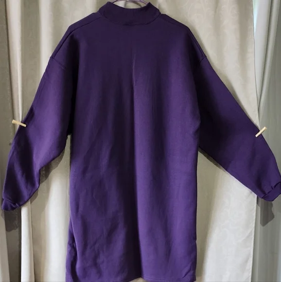 Hanes Long Purple Sweater - Picture 7 of 7